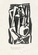 Natuurmoeite met appel, pijp en fles - Leo Gestel — weergave van het kunstwerk