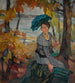 Anticipatie - Leo Putz — weergave van het kunstwerk