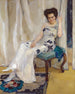 Cara Sophia Köhler en Goldammer - Leo Putz — weergave van het kunstwerk