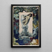 Fille dans le verre - Leo Putz — ingelijst kunstwerk aan de muur