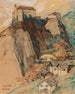 Kasteel van Tirol - Leo Putz — weergave van het kunstwerk