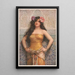 Une fille d'Ève - Léon Comerre — ingelijst kunstwerk aan de muur