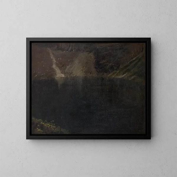 Lac Noir - Leon Wyczółkowski — ingelijst kunstwerk aan de muur