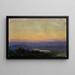 De Vistula bij Tyniec bij zonsondergang - Leon Wyczółkowski — ingelijst kunstwerk aan de muur
