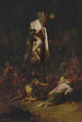 The Descent from the Cross - Leonaert Bramer — artwork view