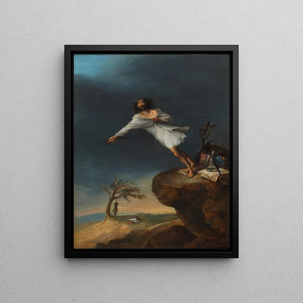 Leonardo Alenza y Nieto - Satire of Romantic Suicide.webp