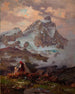 Le Cervin - Leonardo Roda — weergave van het kunstwerk