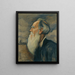 Portret van Leo Tolstoj - Leonid Pasternak — ingelijst kunstwerk aan de muur