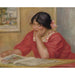 Reproductie van het schilderij van Léontine Lisant - Pierre-Auguste Renoir