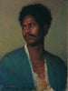Een Nubier - Leopold Carl Müller — weergave van het kunstwerk