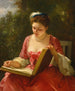 Een middagje genieten - Leopold Carl Müller — weergave van het kunstwerk