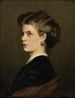 Bertha Müller, de zus van de kunstenaar - Leopold Carl Müller — weergave van het kunstwerk