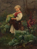 La ménagère - Leopold Carl Müller — weergave van het kunstwerk