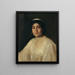portret van een Egyptische vrouw - Leopold Carl Müller — ingelijst kunstwerk aan de muur