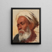 Studie van een hoofd - Leopold Carl Müller — ingelijst kunstwerk aan de muur