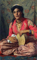 L'Almeh - Leopold Carl Müller — weergave van het kunstwerk