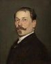 Viktor Tilgner beeldhouwer - Leopold Carl Müller — weergave van het kunstwerk
