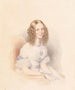 Portret van een jonge vrouw - Leopold Fischer — weergave van het kunstwerk