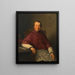van Josef Spendou, priester en opvoeder - Leopold Kupelwieser — ingelijst kunstwerk aan de muur