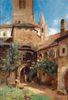 Cour de Deisener à Weissenkirchen - Leopold Munsch — weergave van het kunstwerk