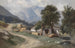 Motief van Gastein - Leopold Munsch — weergave van het kunstwerk