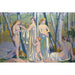 Reproductie van het schilderij De baders - Maurice Denis