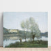 Reproductie van het schilderij De baders van Ville-d'Avray - Jean-Baptiste Camille Corot