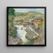 De Watervallen - Willard Leroy Metcalf — ingelijst kunstwerk aan de muur