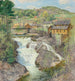 De Watervallen - Willard Leroy Metcalf — weergave van het kunstwerk