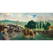 Reproductie van het schilderij Les Courses à Longchamp - Edouard Manet