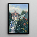 Reproductie van het schilderij van Les Dahlias, tuin in Petit Gennevilliers - Gustave Caillebotte