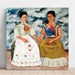 Reproductie van het schilderij Les Deux Fridas - Frida Kahlo