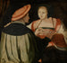 De Verloofden - Lucas van Leyden — weergave van het kunstwerk
