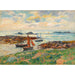 Reproductie van het schilderij Les Glénans, Finistère - Henry Moret