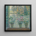 Les Hortensias - Henri Le Sidaner — framed artwork on a wall