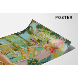 Les Jardins d'Armide, Esquisse - Maurice Denis | Reproduction Tableau Décoration murale affiche copie