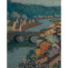 Reproductie van het schilderij van Het Huis aan de Rivier - Henri Le Sidaner