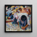 De Kasseien van de straat - Umberto Boccioni — ingelijst kunstwerk aan de muur