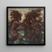 De Phorcydes - Elihu Vedder — ingelijst kunstwerk aan de muur