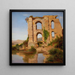 De ruïnes van de aquaduct Aniene Nuovo nabij Tivoli - Anders Christian Lunde — ingelijst kunstwerk aan de muur
