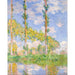 Reproductie van het schilderij De Drie Bomen, Zomer - Claude Monet