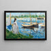 Reproduction of the painting Les bords de la Seine à Argenteuil - Edouard Manet