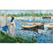 Reproduction of the painting Les bords de la Seine à Argenteuil - Edouard Manet
