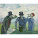 Reproduction of the painting The Drinkers - Vincent van Gogh