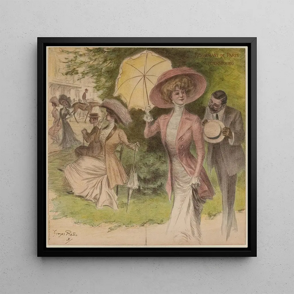 Les élégantes aux courses - Georges Redon