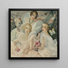 De verleidelijke vrouwen - Gerda Wegener — ingelijst kunstwerk aan de muur