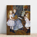 Reproductie van het schilderij De meisjes van Catullus Mendès - Pierre-Auguste Renoir