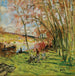 Les grands peupliers - Pierre Eugène Montézin — artwork view