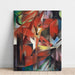 Reproduction of the painting The Foxes - Franz Marc