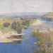 Les transparents violets de midi - Arthur Streeton — artwork view